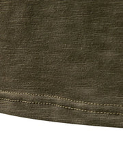 Men's Button Detail Long Sleeve T-Shirt