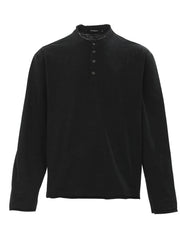 Men's Button Detail Long Sleeve T-Shirt