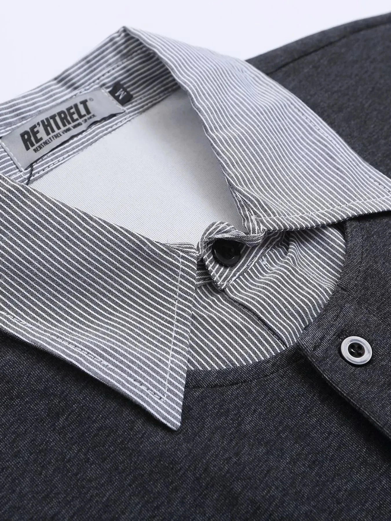 Men's Button Detail Short Sleeve Polo