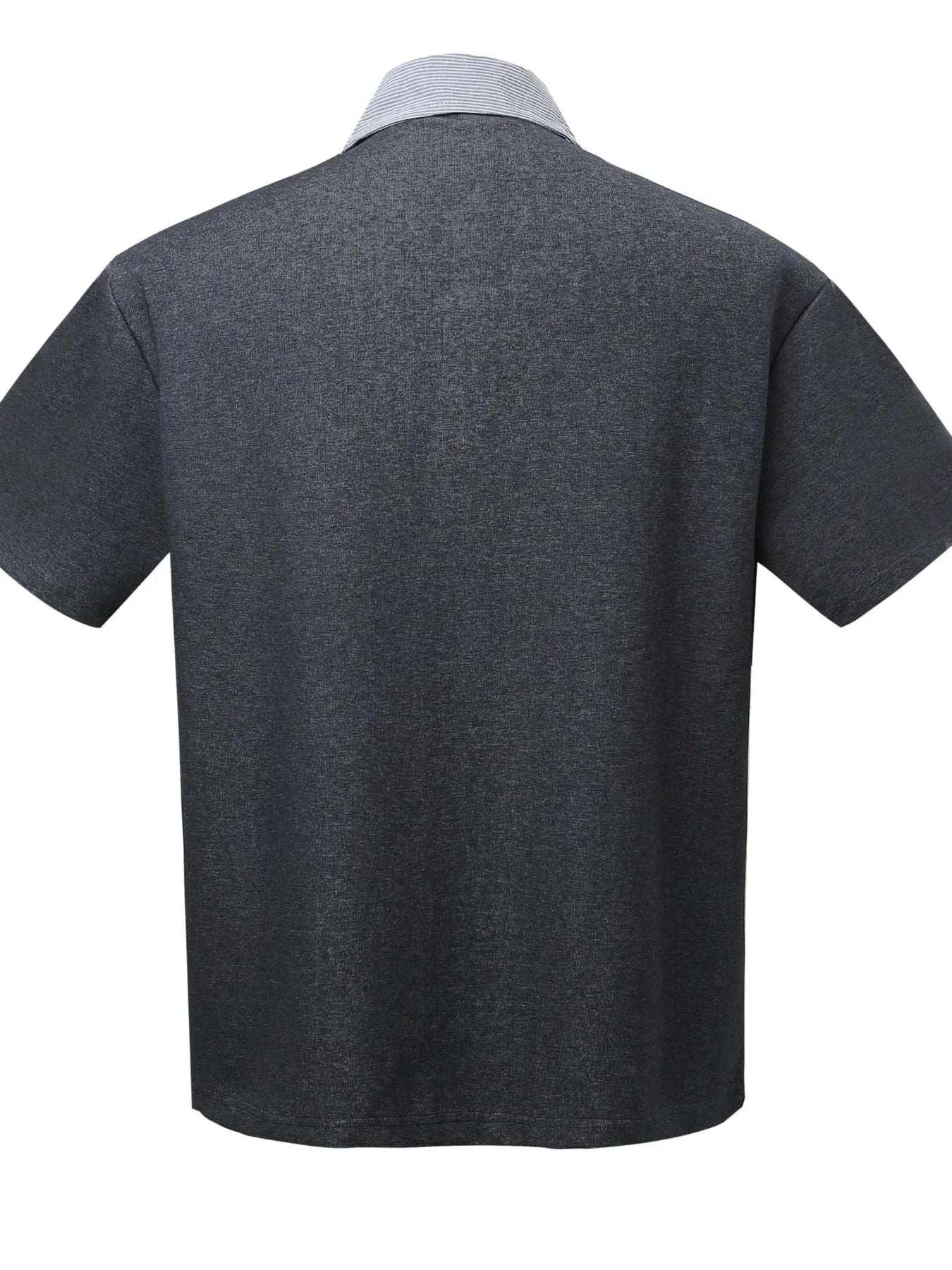 Men's Button Detail Short Sleeve Polo