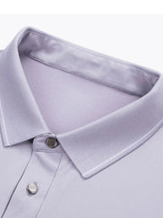Men's Button Detail Short Sleeve Polo