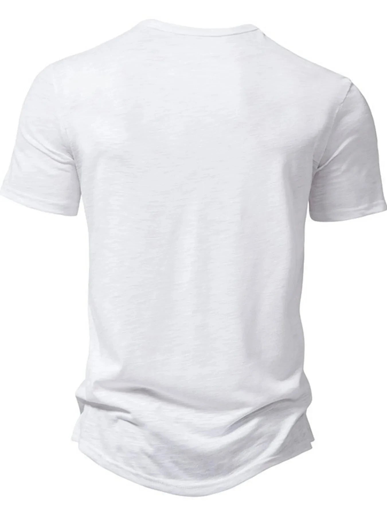 Men's Button Detail Short Sleeve Top