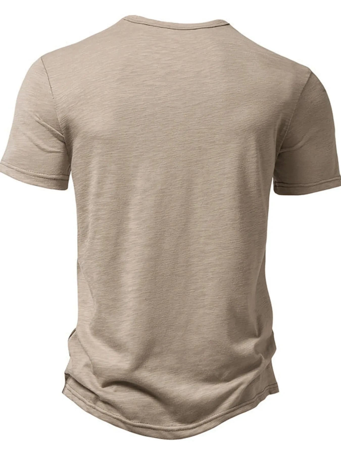 Men's Button Detail Short Sleeve Top