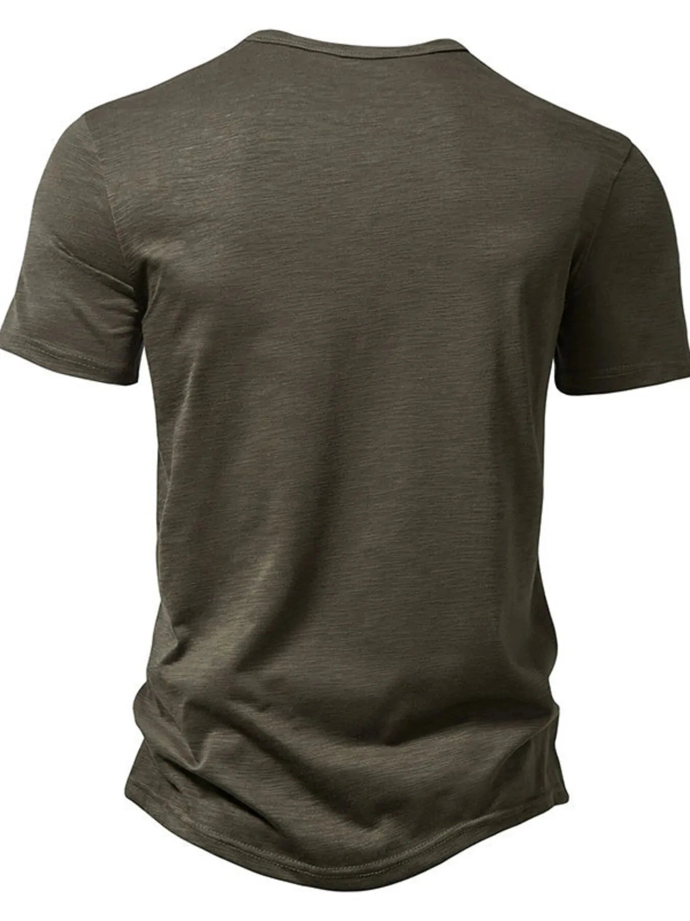 Men's Button Detail Short Sleeve Top