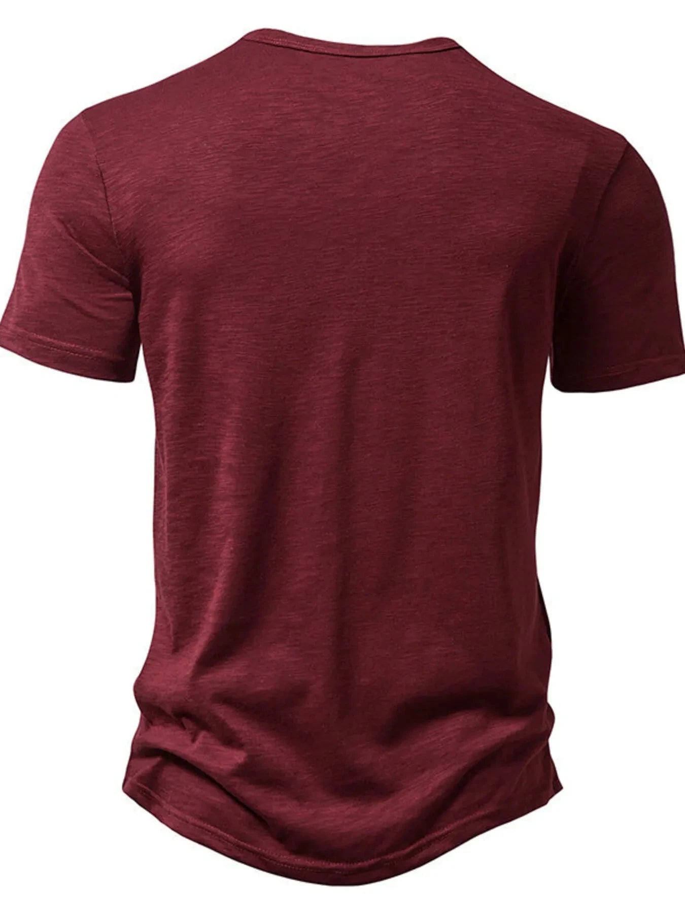 Men's Button Detail Short Sleeve Top