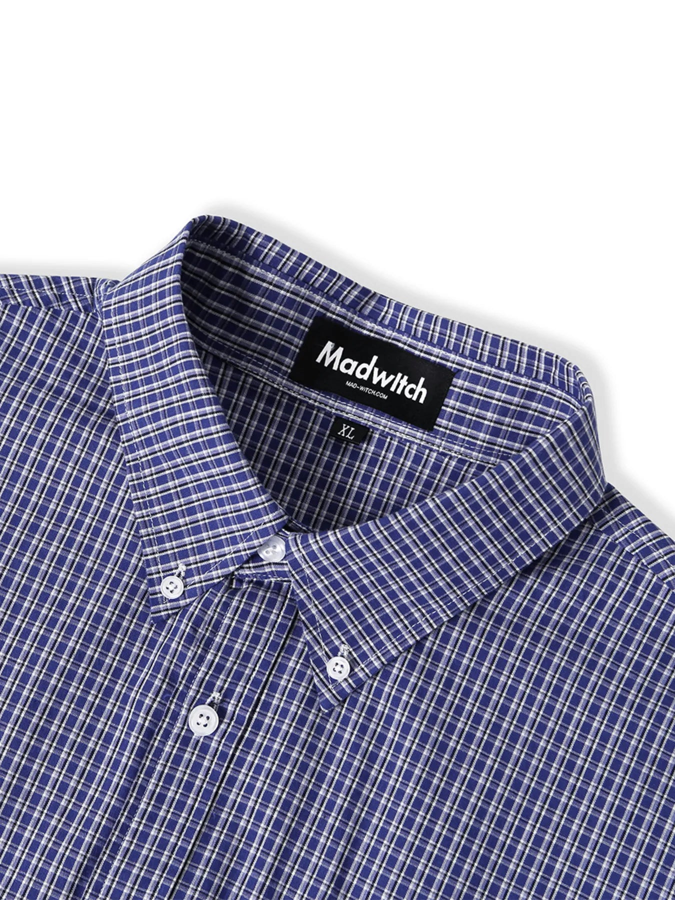 Men's Button Down Long Sleeve Plaid Shirt