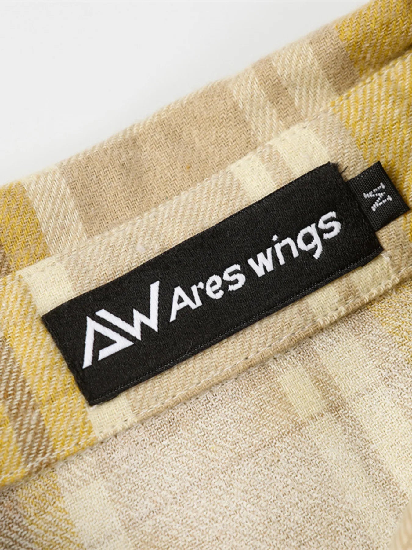 Men's Button Up Long Sleeve Plaid Shirt