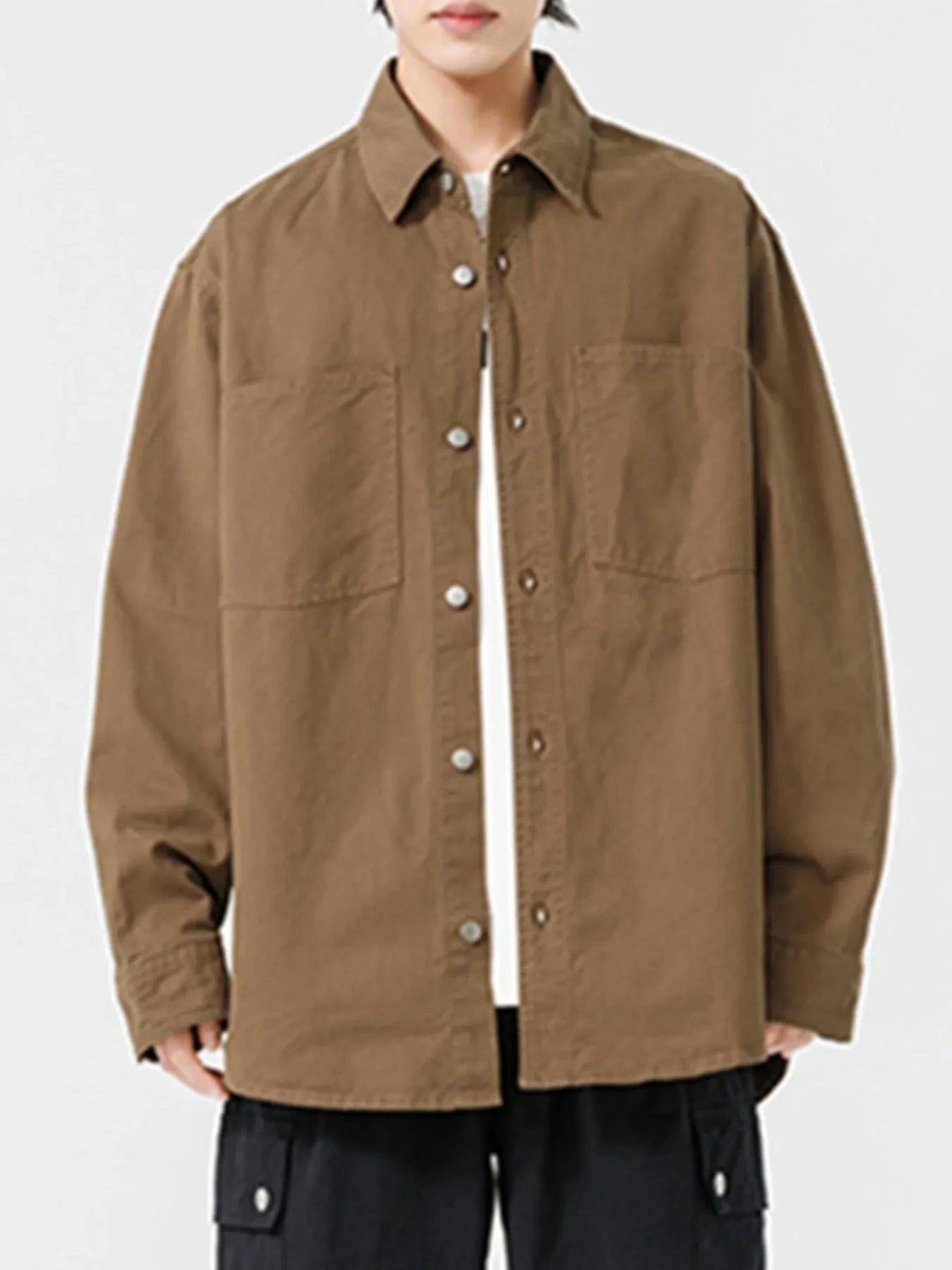 Men's Button Up Long Sleeve Shirt