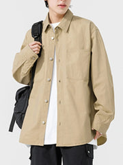 Men's Button Up Long Sleeve Shirt