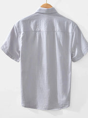 Men's Button Up Short Sleeve Shirt