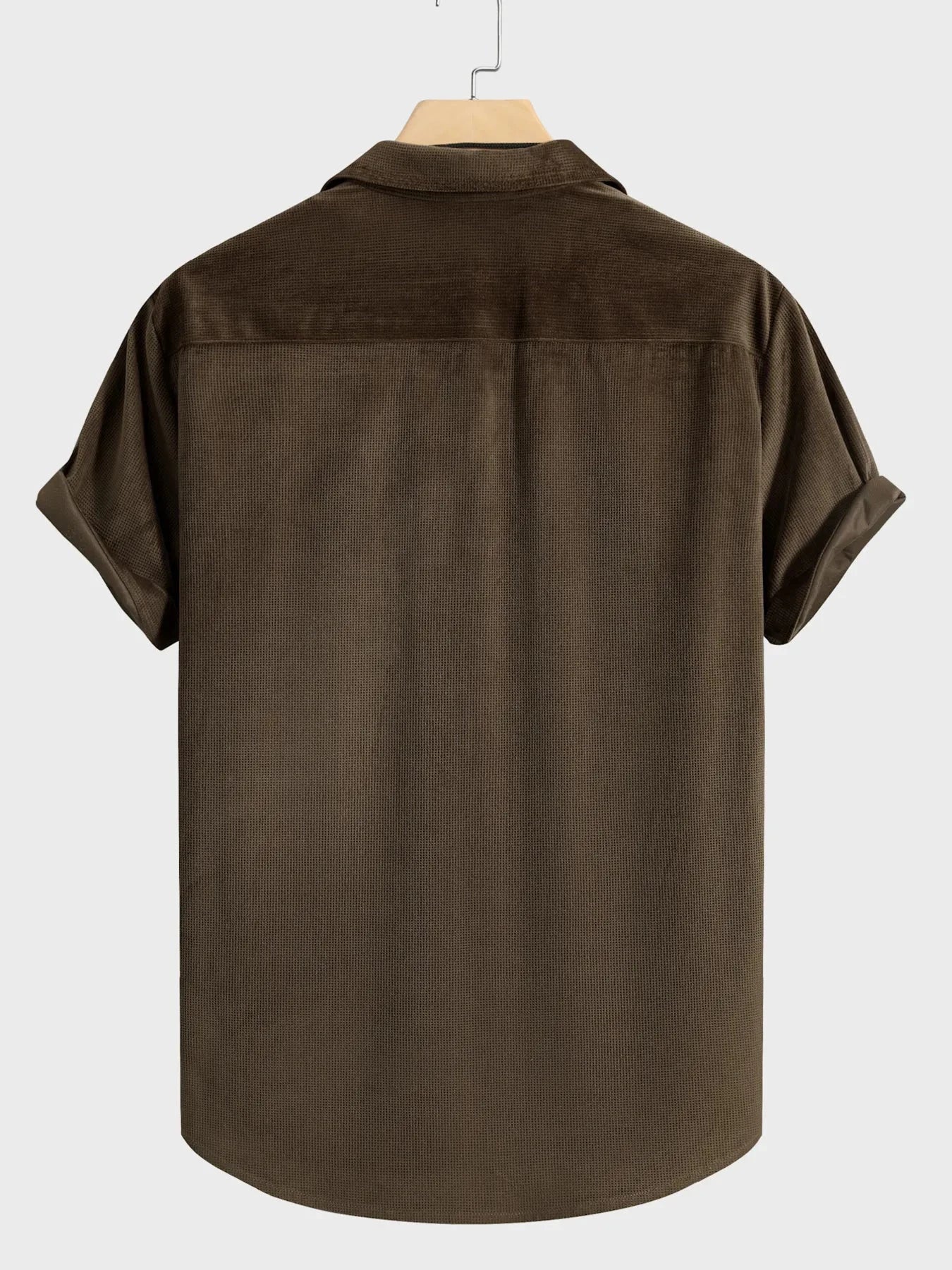 Men's Button Up Short Sleeve Shirt