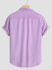 Men's Button Up Short Sleeve Shirt