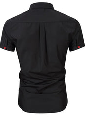 Men's Button Up Short Sleeve Shirt