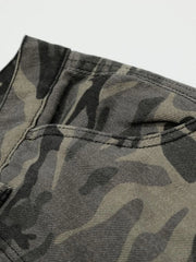 Men's Camouflage Cargo Capris Jeans