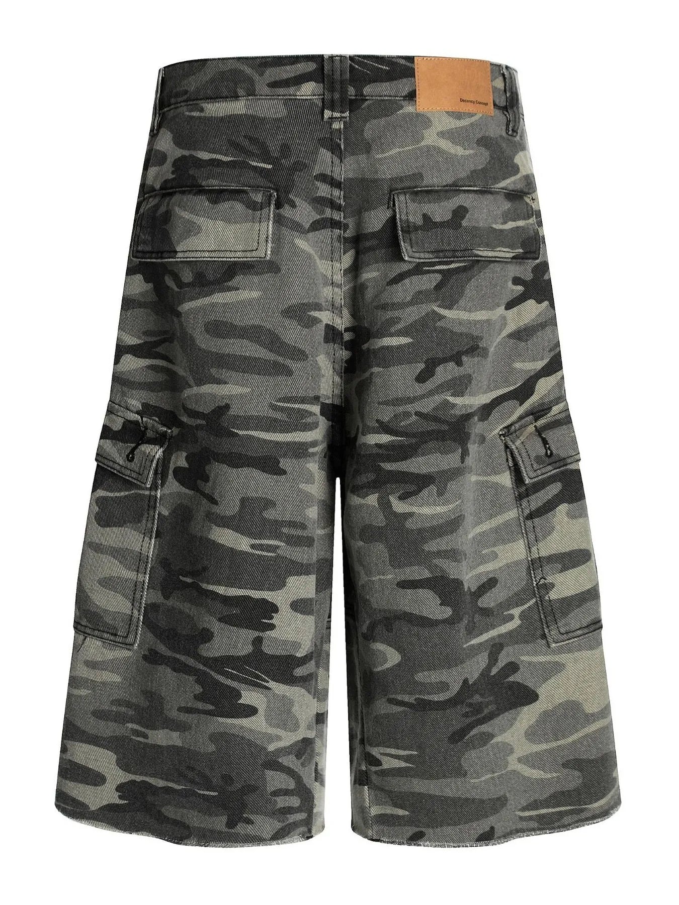 Men's Camouflage Cargo Capris Jeans