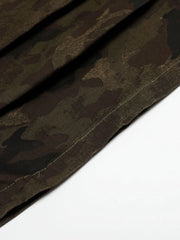 Men's Camouflage Cargo Wide Leg Shorts