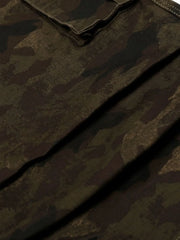 Men's Camouflage Cargo Wide Leg Shorts