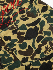 Men's Camouflage Relaxed Fit Denim Shorts