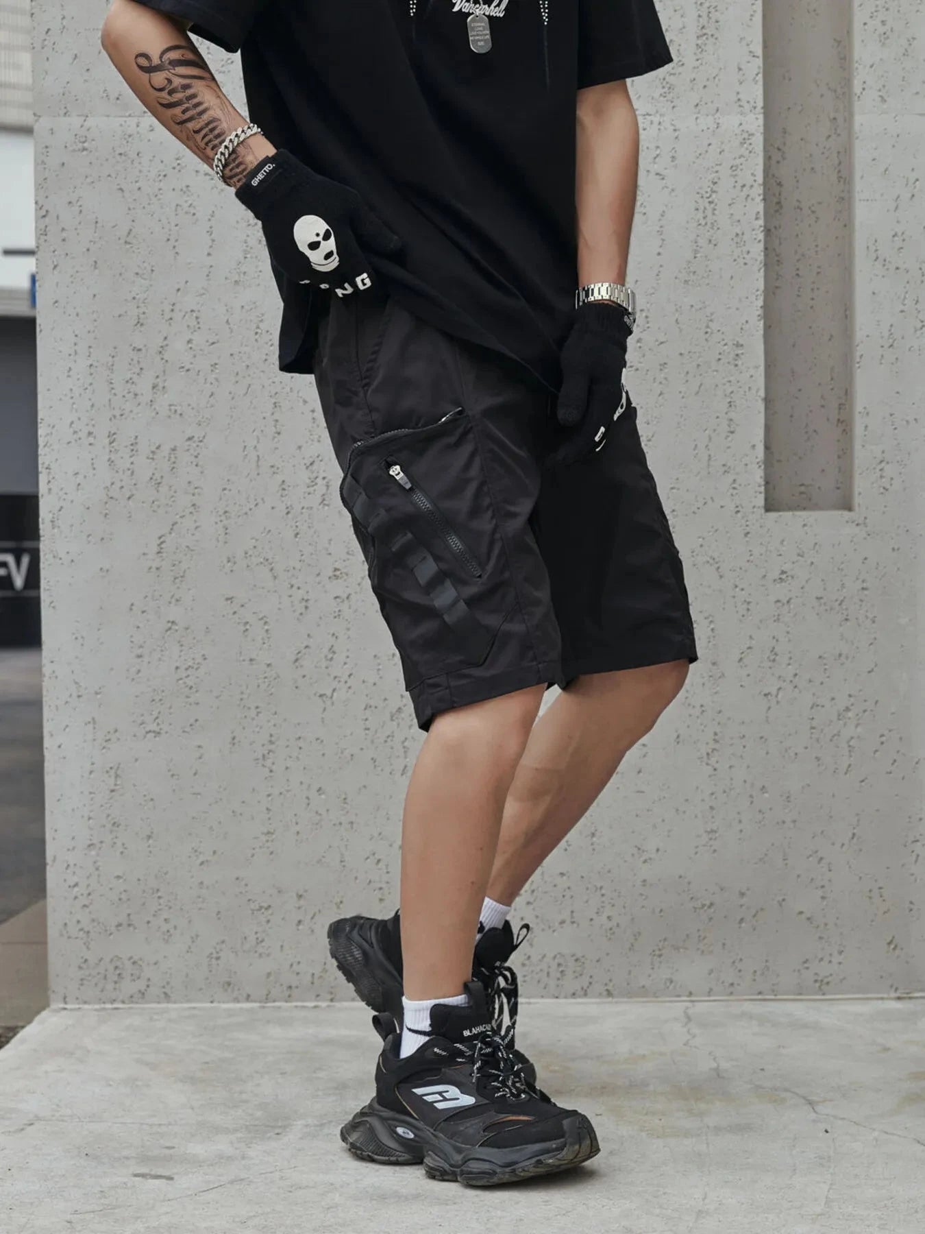 Men's Cargo Shorts with Multiple Pockets