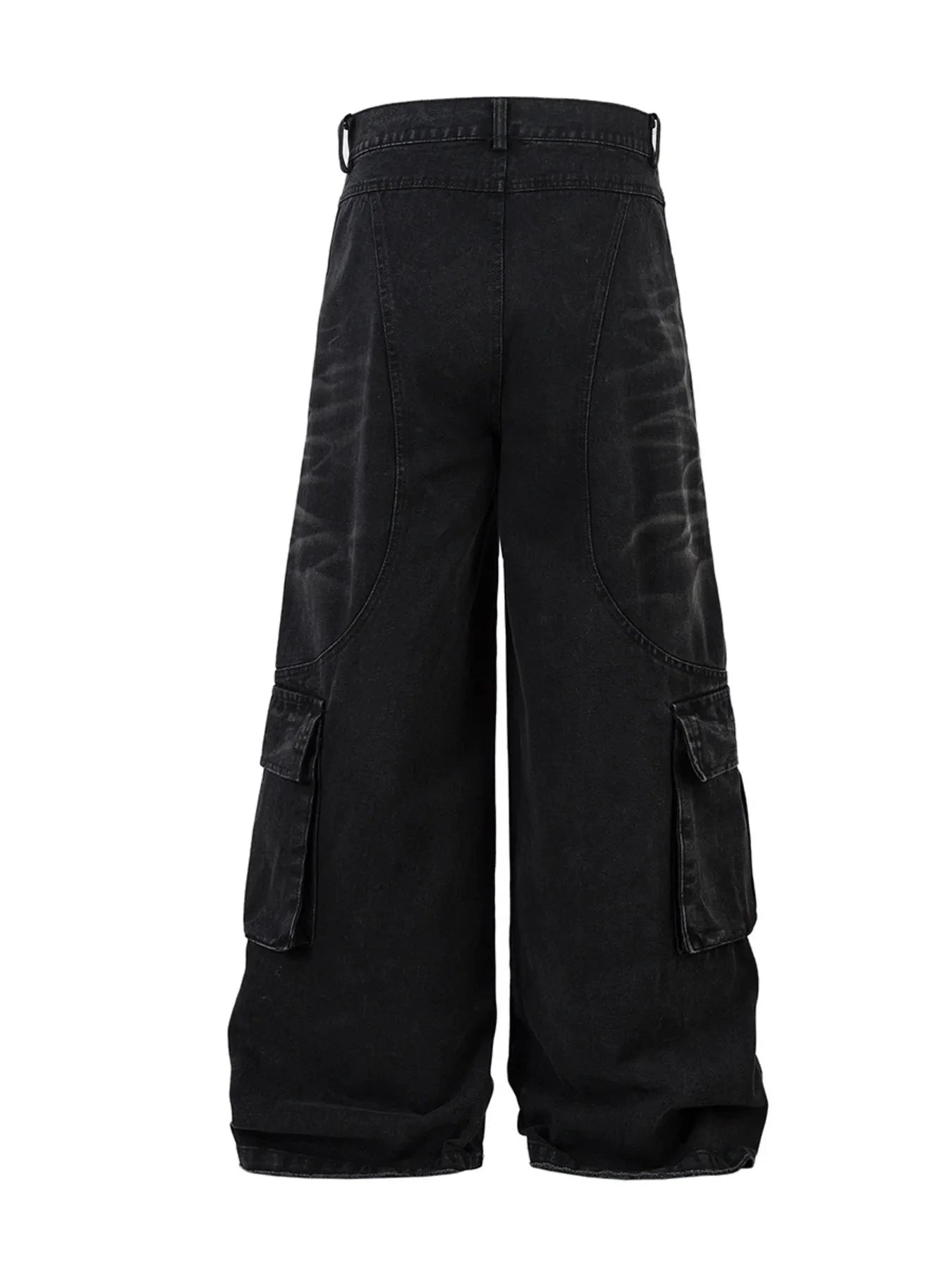 Men's Cargo Wide Leg Jeans