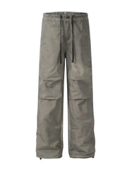 Men's Casual Drawstring Pants Gray / S