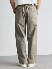 Men's Casual Drawstring Wide Leg Pants