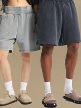 Men's Casual Elastic Waist Shorts