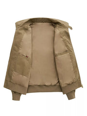 Men's Casual Lightweight Zip Up Jacket