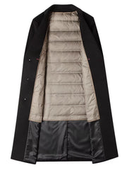 Men's Classic Button Up Overcoat