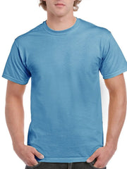 Men‘s Classic Crew Neck Cotton T-Shirt Sky Blue / S