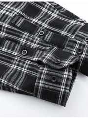 Men's Classic Plaid Button Up Shirt