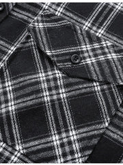 Men's Classic Plaid Button Up Shirt