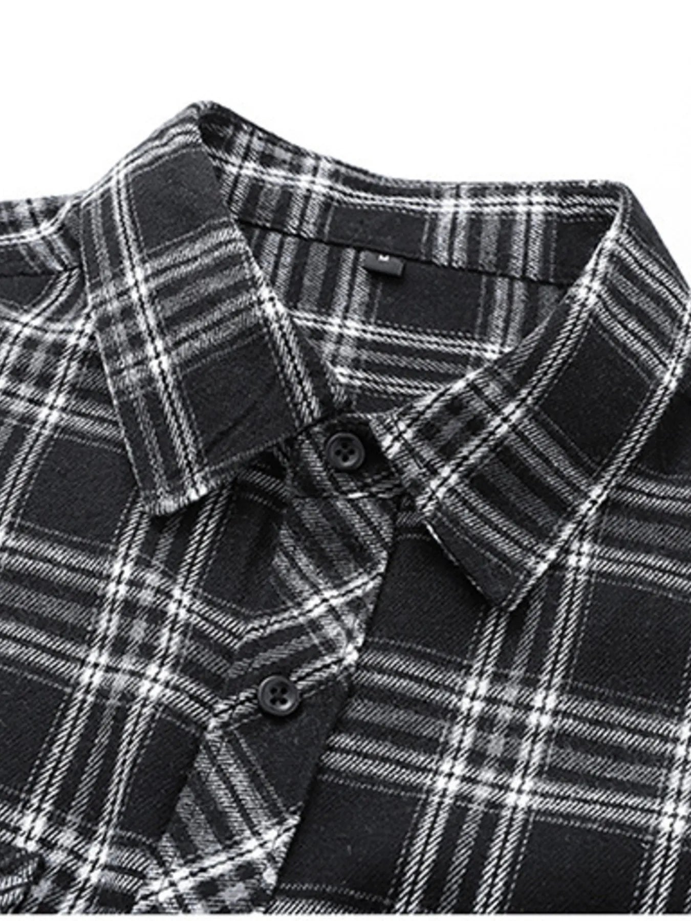 Men's Classic Plaid Button Up Shirt