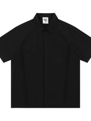 Men's Collared Neck Short Sleeve Shirt