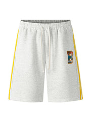 Men's Contrast Drawstring Shorts