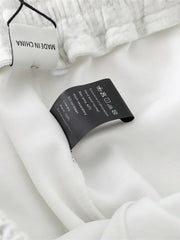 Men's Contrast Drawstring Shorts Grey / M