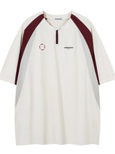 Men's Contrast Short Sleeve T-Shirt Apricot / S