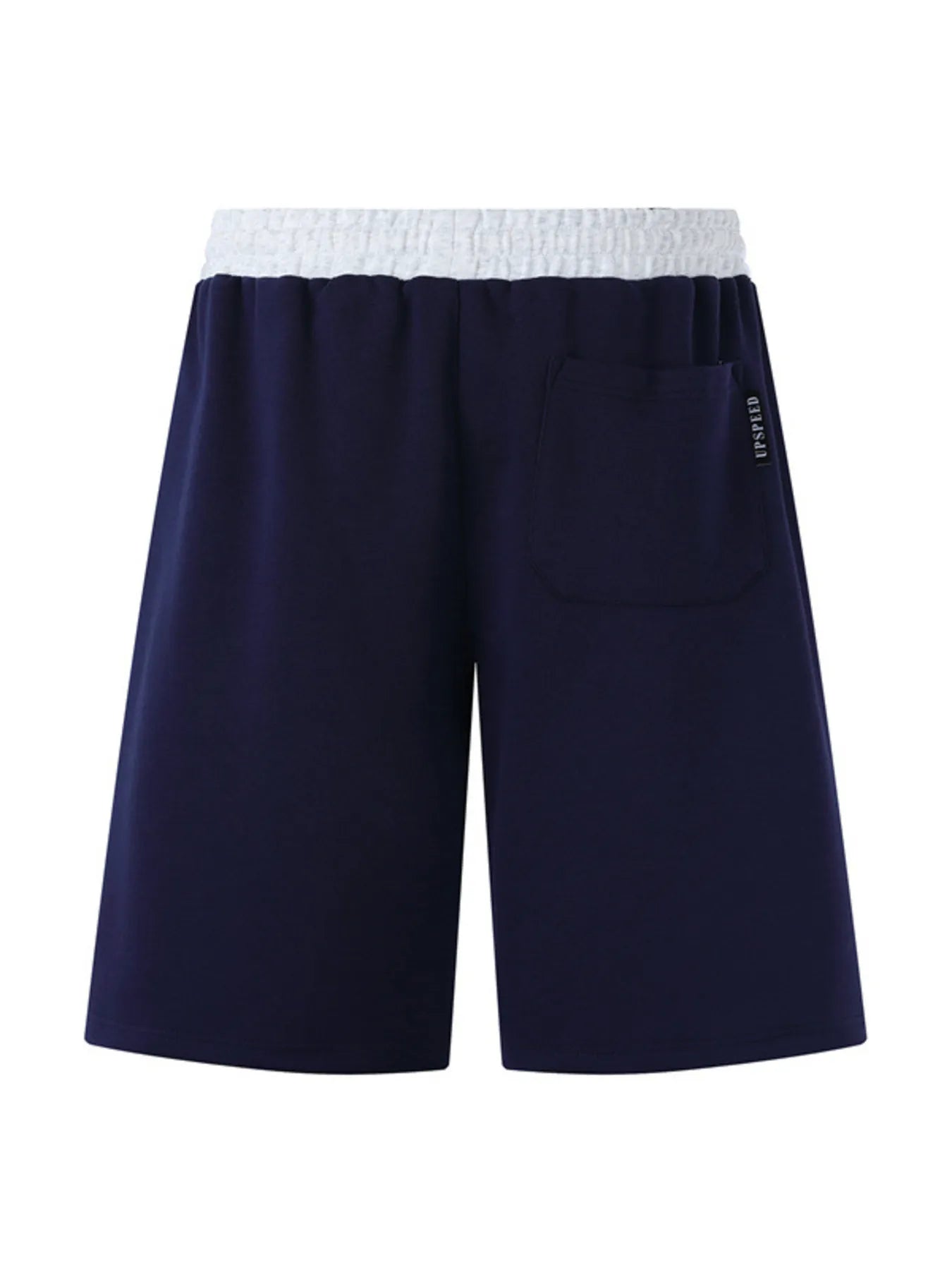 Men's Contrast Waistband Drawstring Shorts