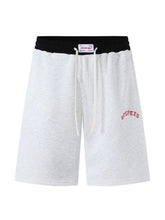 Men's Contrast Waistband Drawstring Shorts