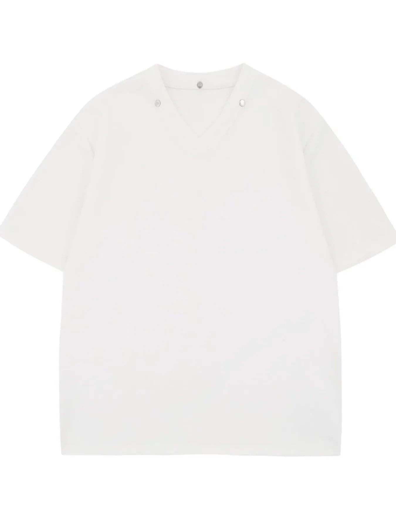 Men's Detachable Collar Short Sleeve Top