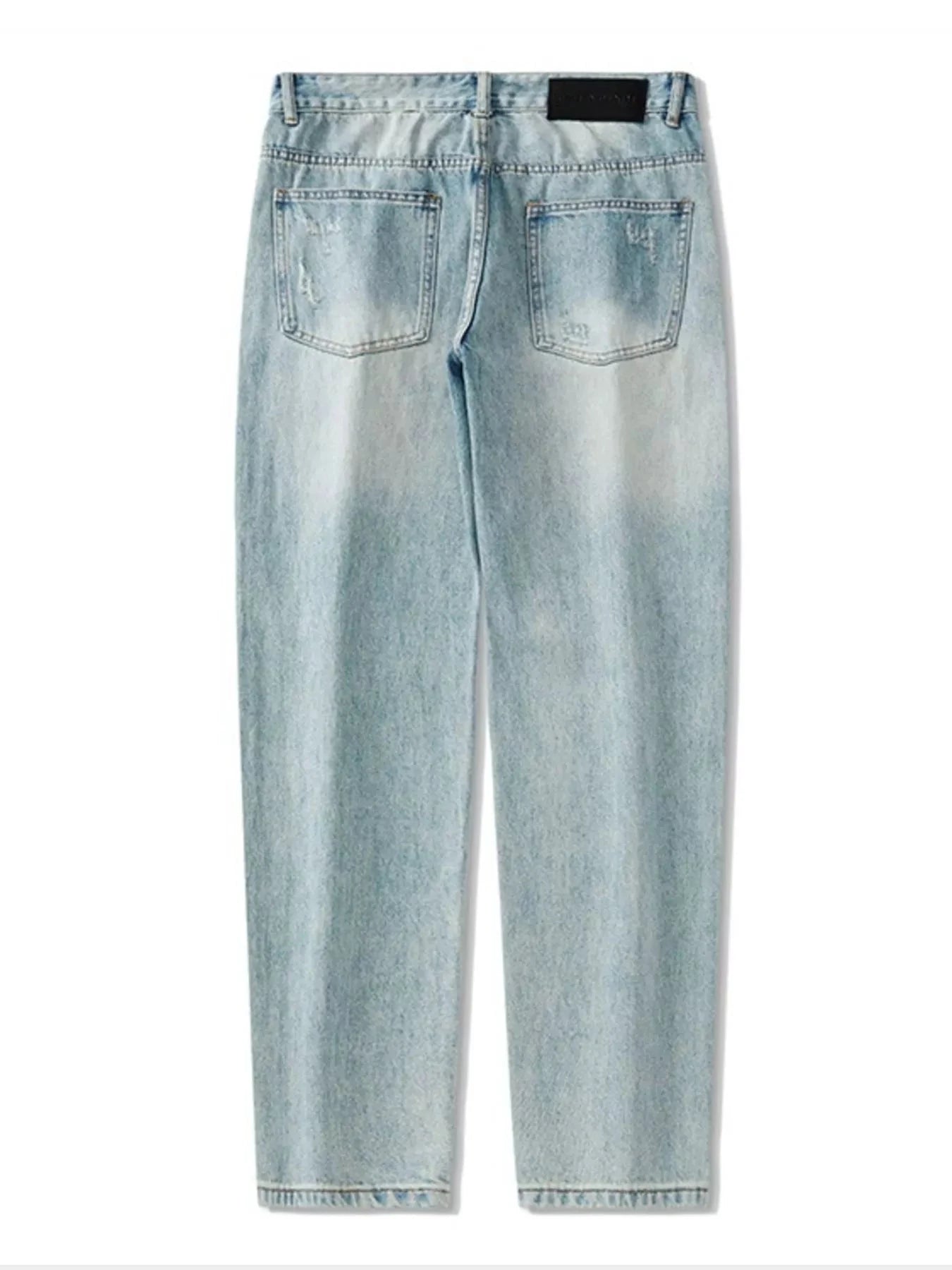 Men's Distressed Relaxed Fit Jeans