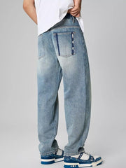 Men's Distressed Relaxed Fit Jeans