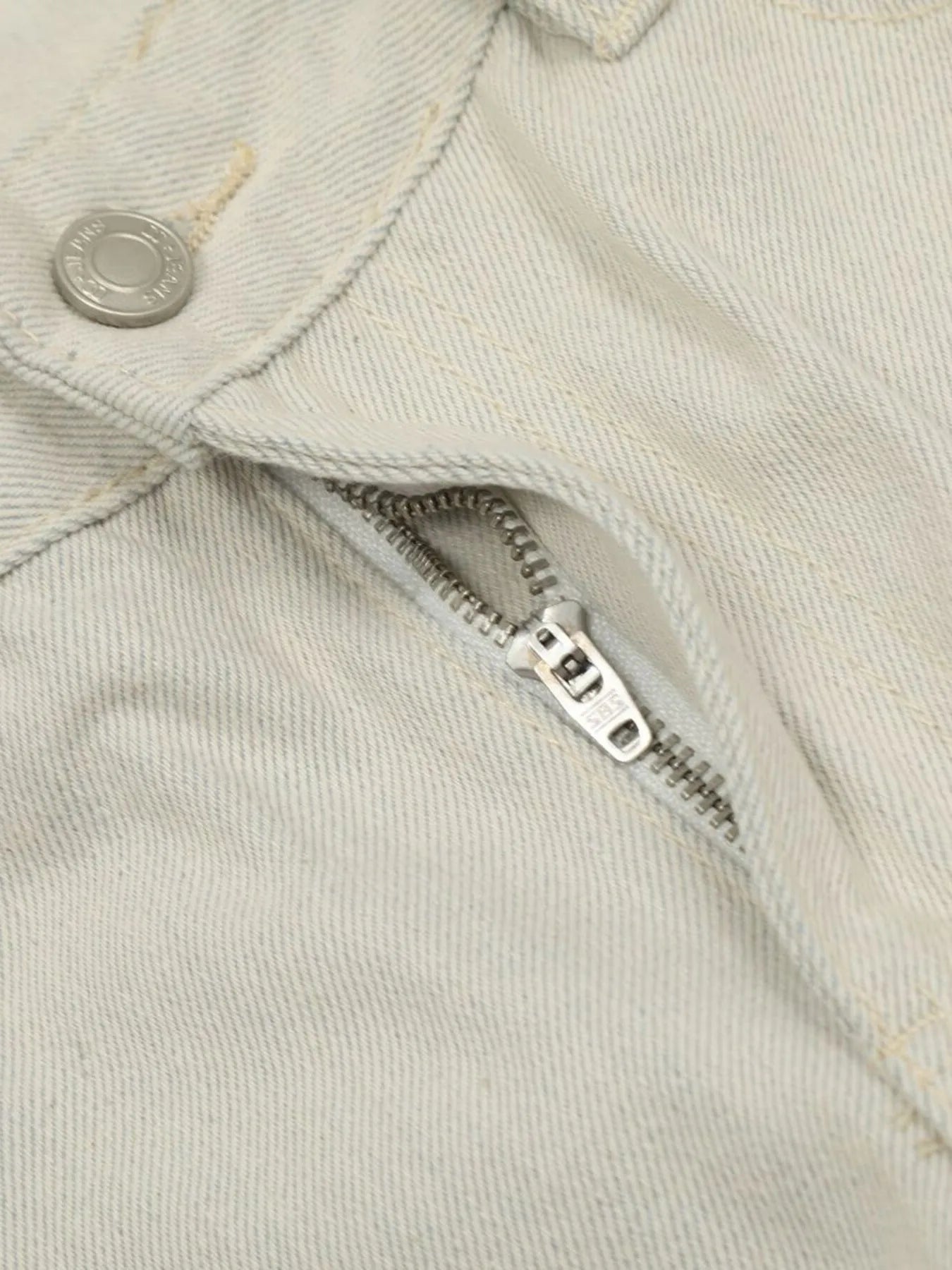 Men's Distressed Straight Leg Jeans