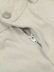 Men's Distressed Straight Leg Jeans