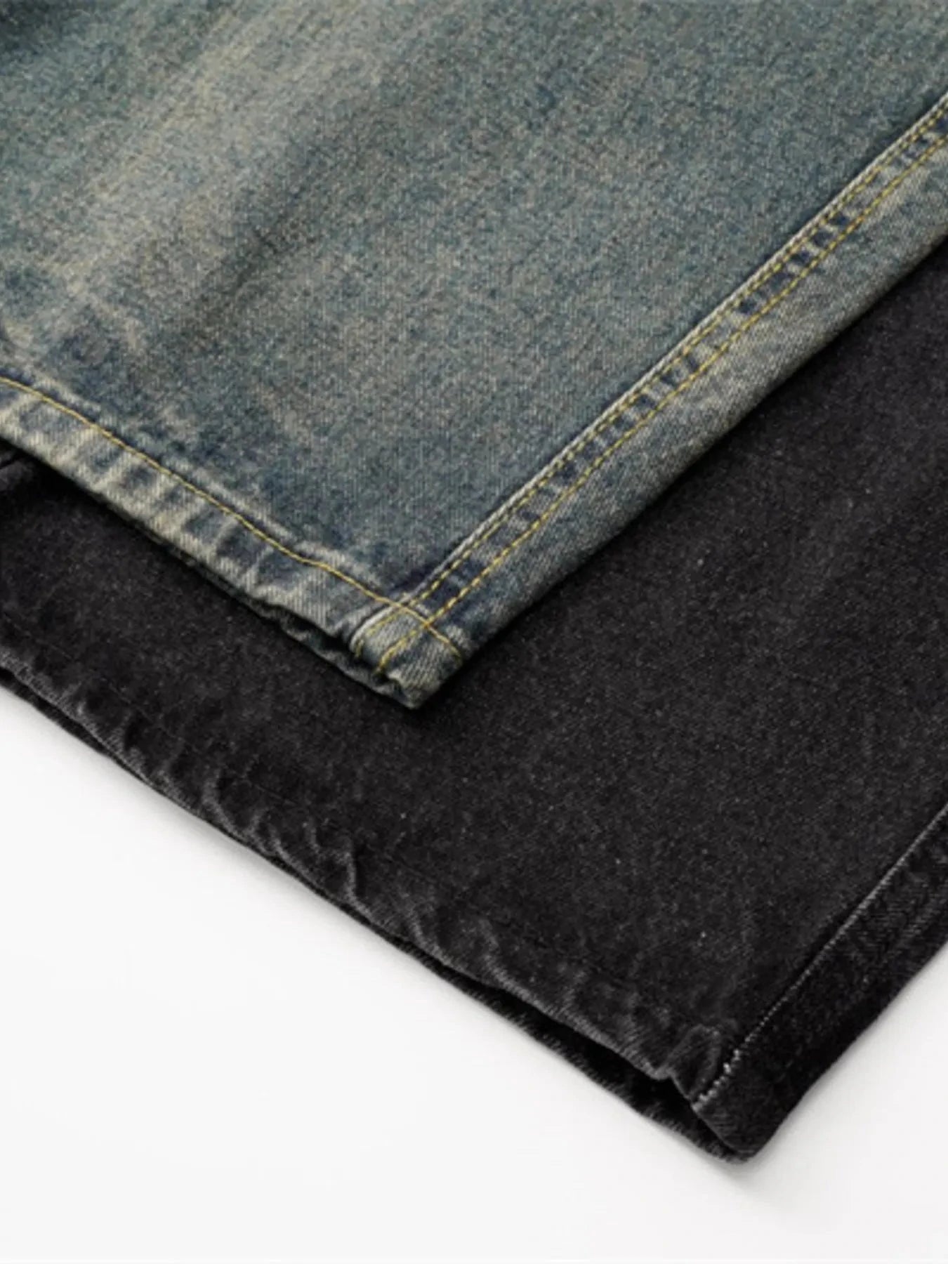 Men's Drawstring Cargo Jeans