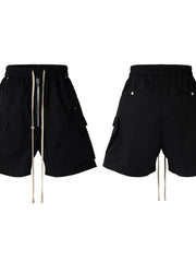 Men's Drawstring Cargo Shorts