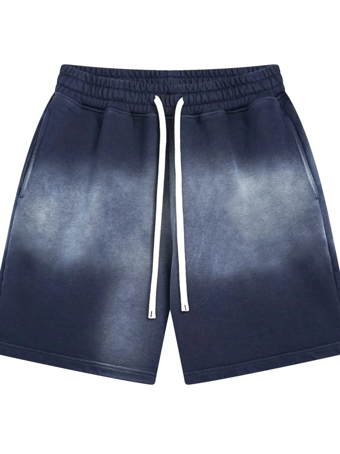 Men's Drawstring Casual Shorts Navy / S