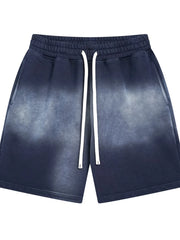 Men's Drawstring Casual Shorts Navy / S