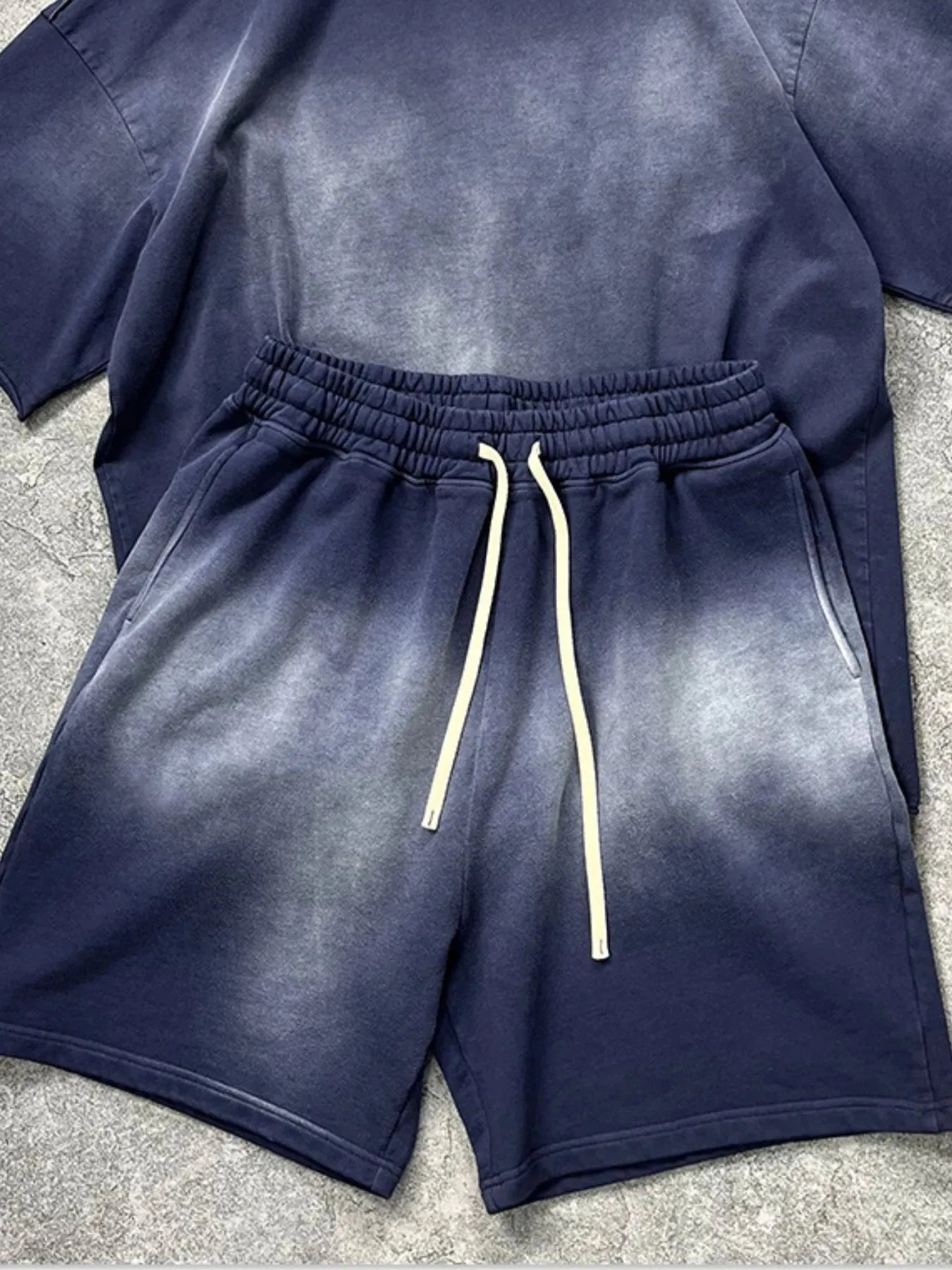 Men's Drawstring Gradient Shorts