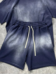 Men's Drawstring Gradient Shorts